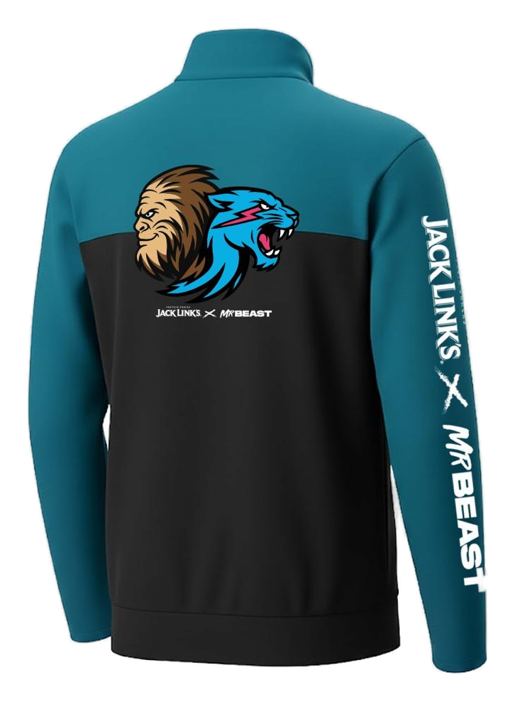 Chamarra Jack Link's x MrBeast — espalda