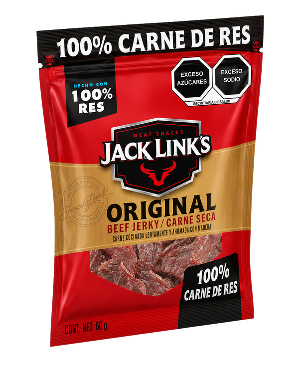Jack Link's Original Beef Jerky / Carne Seca 60g