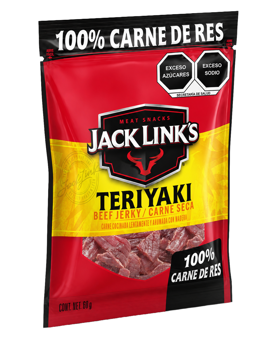 Jack Link's Teriyaki Beef Jerky / Carne Seca 60g