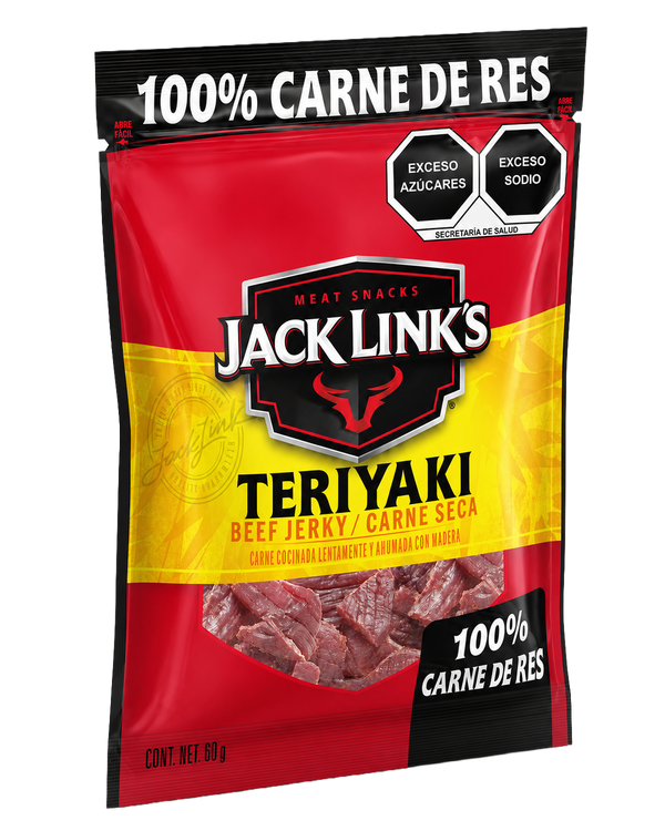Jack Link's Teriyaki Beef Jerky / Carne Seca 60g