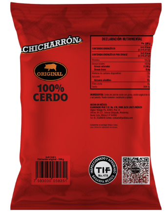 Chicharrón Original 100 g